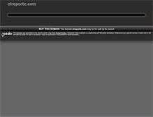 Tablet Screenshot of elreporte.com